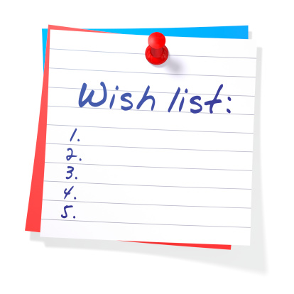 view wish list