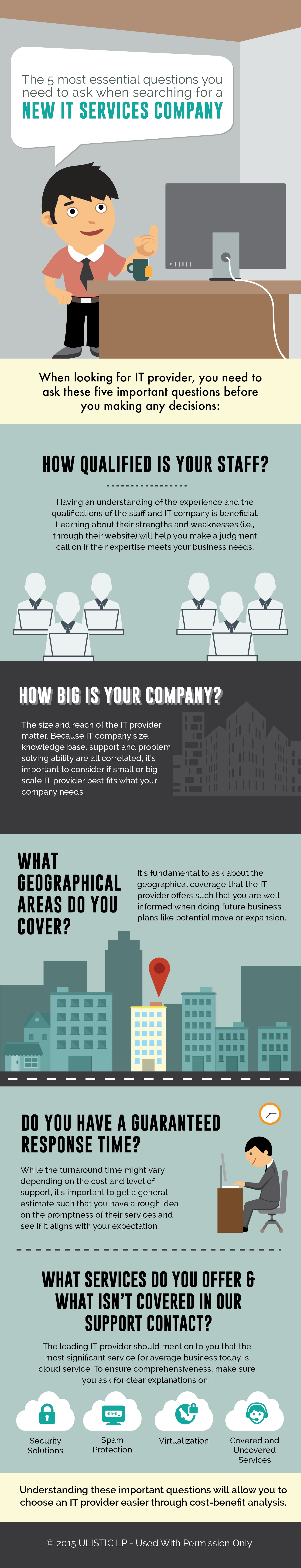 Infographic:  5 Essential Questions To Ask When Searching For A New IT Services Company