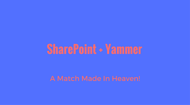 SharePoint + Yammer