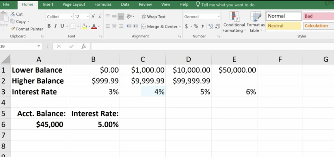 lookup and reference functions on ms excel
