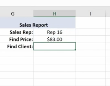 sales report view on microsoft excel