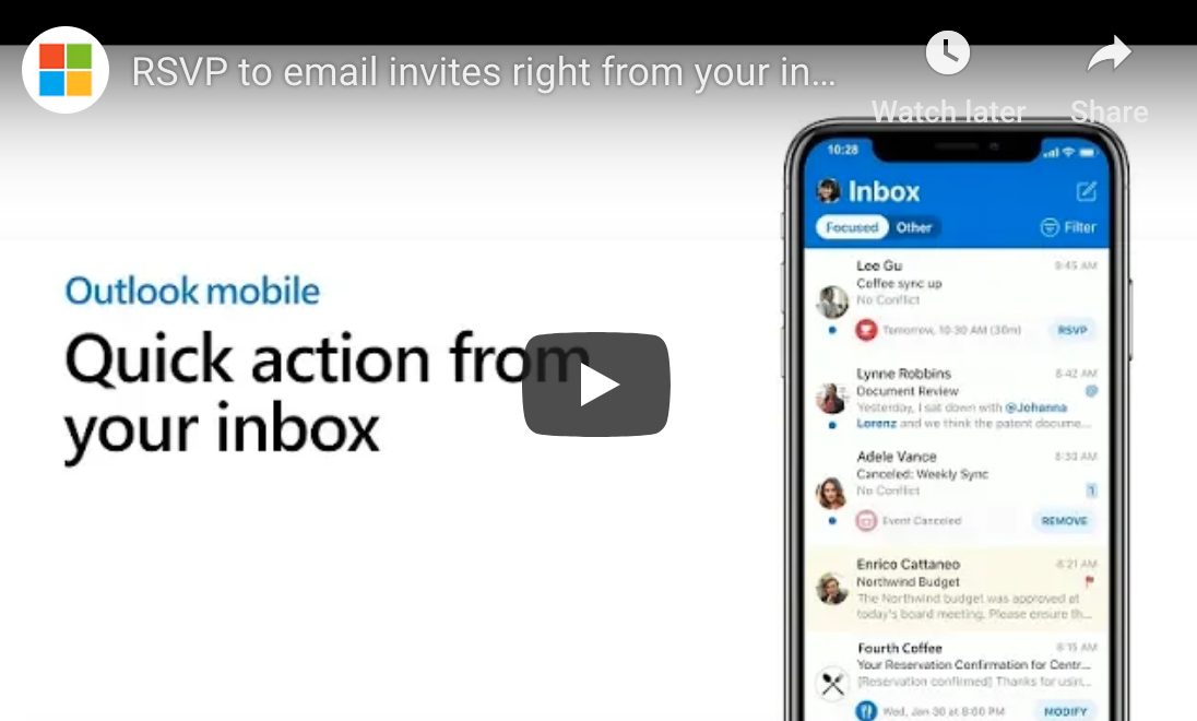 Outlook Mobile Tech Tip